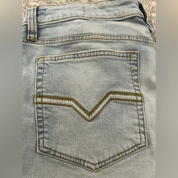 Men's Light Blue Bootcut Jeans Moon Shine Spirit From Boot Barn - Picture 12 of 12